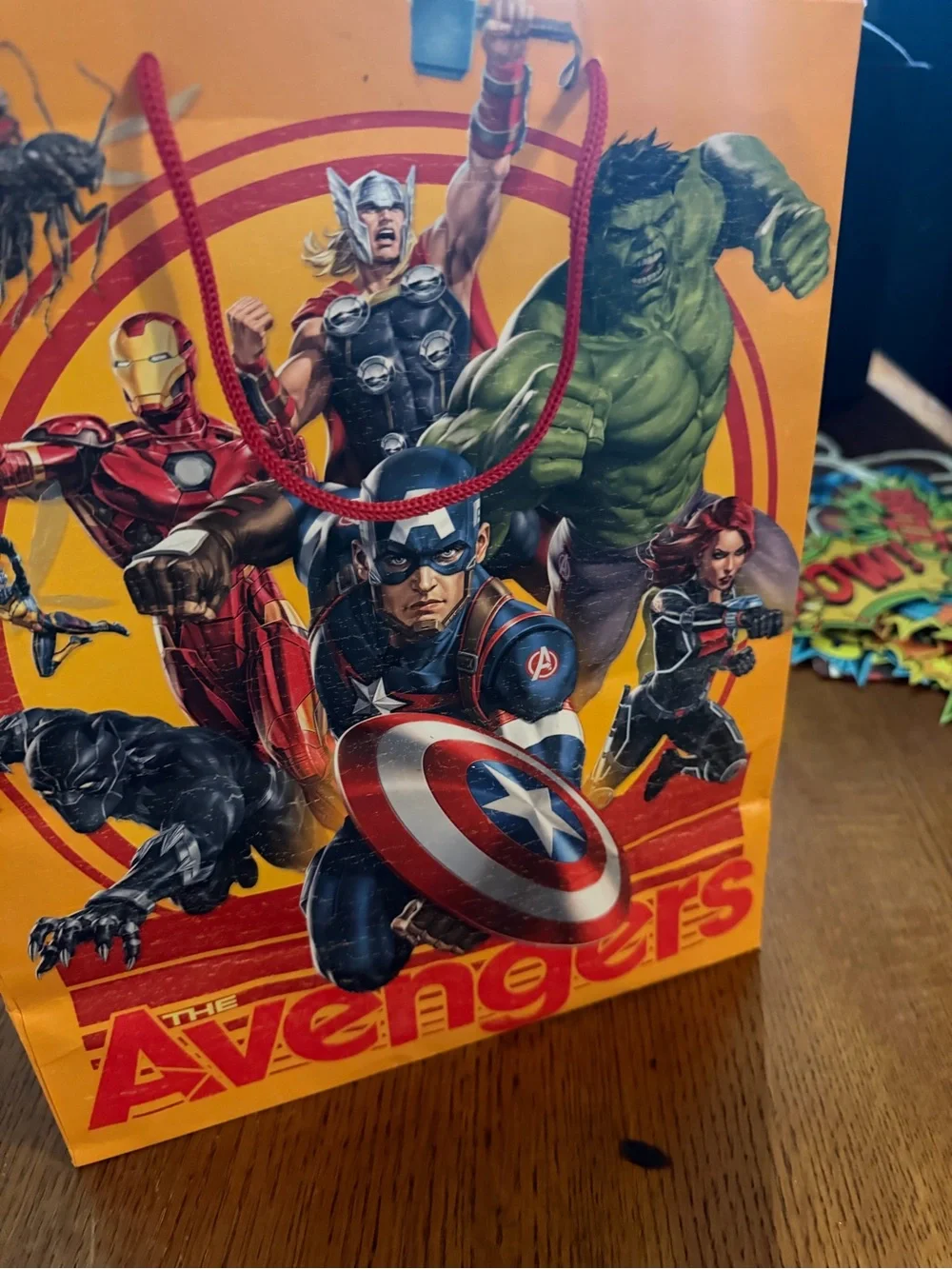 DC Superhero Gift Bags and birthday decorations